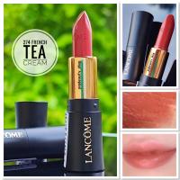 ราคา Lancome Labsolu Rouge Cream Lipstick สี 274 French Tea 1 6g ลังโคม ลิปสติก ขนาดทดลอง สีฮิต สีดัง สีส้มพีช (22867397832)