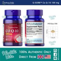ราคา Puritans Pride Q SORB Co Q10 100 mg 60 Sgel Exp 05 27 (23662576834)