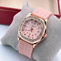 ราคา TT Time78 นาฬิกาข้อมือแฟชั่น ฟิลลิป ปาเต๊ะ รุ่นสปอตซ์ ใส่ลำลอง สายยางปั้มลาย 6 แบบ ระบบควอตซ์ หน้าปัด 34MM มีวันที่ (15701291483)