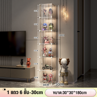 ราคา TUSSAH ตู้โชว์ก โมเดลฟิกเกอร์ ตู้โชว์พลาสติกใส ชัดเจนและโปร่งใส PVC พร้อมความจุขนาดใหญ (24390101116)