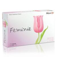 ราคา Maxxlife Feminie แม็กซ์ไลฟ์ เฟมินี อาหารเสริม สำหรับผู้หญิง บำรุงสตรี ขนาด 30 แคปซูล 12025 (18088579809)