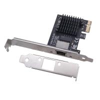 ราคา 100 1000M 2 5G RJ45 Gigabit Network Card Wired Network Card RJ45 RTL8125BG Chipset PCIe PCI Express Network Lan Card (21284174372)