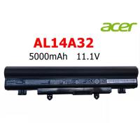 ราคา ACER แบตเตอรี่ AL14A32 ของแท้ สำหรับ ASPIRE E14 E15 E1 571 E5 471 E5 571 E5 421 E5 411 E5 531G AL14A32 ACER battery (21725125089)