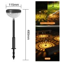 ราคา โคมไฟสนาม ไฟโซล่าเซลล์ LED โคมไฟปักสนาม แสงเหลือง แสงขาว ไฟปักสนามหญ้า กันน้ำ ประดับสวนโซล่าเซลล์ ไฟติดผนัง สวน (21546941424)