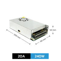 ราคา ENRICH สวิซชิ่งเพาเวอร์ซัพพลาย Power Supply รุ่น Switching ขนาด12v 20A 240w 12v 30A 360w มีพัดลมในตัว (15044345531)