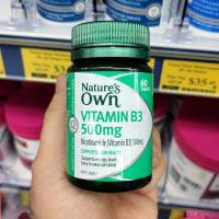 ราคา Australian Natures Own Vitamin B 3 500mg Vitamin B3 60 tablets (22697099871)