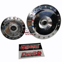 ราคา ดุมกระจกหน้า หลัง Click 125i เท่านั้น หน้าดิส หลังดรัม กลึงเงา มีให้เลือก ดุมหลังงานไม่เรียบ มีจุดตามด ขายโล๊ะ ขายถูก จำนวนจำกัด (10138352217)