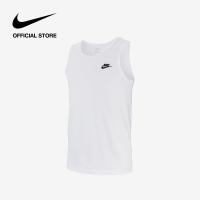 ราคา Nike Mens Sportswear Tank White ไนกี้ เสื้อกล้ามผู้ชาย สีขาว (24396972929)