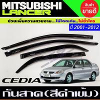 ราคา คิ้วกันสาดประตู คิ้วกันสาด กันสาด คิ้ว ดำทึบ มิตซูบิชิ ซีเดีย MITSUBISHI CEDIA 2001 (23786855985)