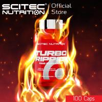 ราคา SCITEC NUTRITION Turbo Ripper 100 caps Fat Burner แฟตเบิร์นเนอร์ เผาพลาญไขมัน New Package (688230733)