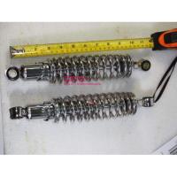 ราคา โช๊คหลัง Wave125 Wave110 I ทรง DT250 สปริงชุบ สปริงดำ แกนใหญ่ กระบอกใหญ่ สปริงเปิดโล่ง ความยาว 320 300 280 mm โช๊คน้ำมัน สินค้าใหม่ ผลิตไทย Firstmotorshop (24504180862)