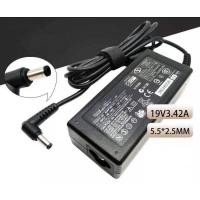 ราคา อะแดปเตอร์19v lgไฟคอมพิวเตอร์ LG จอ TV 19V3 42A 65W หัวขนาด6 5x4 4mm พร้อมสาย AC Adapter Monitor อะแดปเตอร์จอ LG (24165692275)