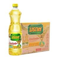 ราคา ยกลัง 12 ขวด น้ำมันถั่วเหลืองกุ๊ก องุ่น มรกต ขวดละ 1 ลิตร (24392217540)