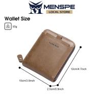 ราคา MENSPE กระเป๋าสตางค์สามพับสำหรับผู้ชายกระเป๋าสตางค์พับสามทบกระเป๋าสตางค์กระเป๋าสตางค์แบบสั้นนุ่มพิเศษหนัง PU กระเป๋าสตางค์ย้อนยุคกระเป๋าสตางค์แบบพับกระเป๋าสตางค์กระเป๋าสตางค์ธุรกิจกระเป๋าสตางค์แบบมีซิ