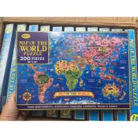 ราคา โปรสุดเดือด Map of the world puzzle จิ๊กซอว์แผนที่โลก jigsaw ราคาถูก จิ๊กซอว์ จิ๊กซอว์เด็ก จิ๊กซอว์เด็ก จิ๊กซอของเล่นเสริม ของเล่น ของเล่นเสริมพัฒนาการ (15978141467)