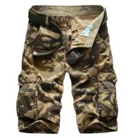 ราคา บิลลิก กางเกงคาร์โก้ทหารกางเกงขาสั้นบุรุษลายพรางกองทัพกางเกงขาสั้นยุทธวิธีผู้ชายผ้าฝ้ายหลวมเดินป่าตั้งแคมป์กีฬากางเกงขาสั้นลำลอง (20875369506)