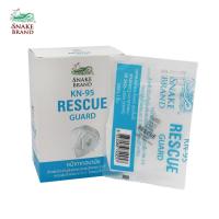 ราคา Snake Brand KN95 Mask หน้ากากอนามัย ตรางู ไม่มีวาล์ว 12 ชิ้น 1กล่อง Rescue Guard KN95 Mask กรองฝุ่น PM 2 5 หมดอายุเดือน 10 2024 (7556067018)