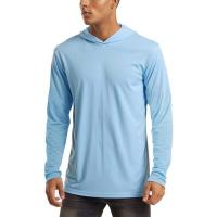 ราคา MAGCOMSEN Men 39s Hooded UV Sun Protection T Shirt Long Sleeve Quick Dry Beach Summer UPF 50 Hoodie T Shirt Man Surfing Tees Tops (16083032534)