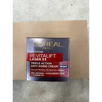 ราคา LOreal Face Cream Rejuvenation X3 Optical Skin Rejuvenation Stretch Mark Anti wrinkle Day and Night Cream 50ml Desalination Fine lines (23927866384)