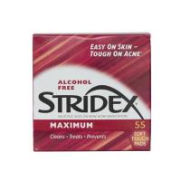 ราคา พร้อมส่งด่วน Stridex Single Step Acne Control Alcohol Free 55 Soft Touch Pads Stridex รักษา สิว แผ่นสําลี สําหรับ ทําความ สะอาด ผิวหน้า 55แผ่น (15758814541)