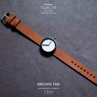 ราคา สายนาฬิกาหนังแท้ แฮนด์เมด สำหรับรุ่นissey miyake watch twelve ตัวเรือนเล็ก 28 มม (21690708896)