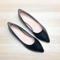 ราคา รองเท้าส้นแบนหัวแหลมพื้นนุ่มสำหรับใส่ทำงาน รองเท้าหนังนิ่ม ส้นเตี้ย สไตล์เกาหลี รองเท้าแฟชั่นสำหรับผู้หญิง รองเท้าส้นแบนหัวแหลม (21096751433)