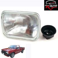 ราคา ไฟหน้า เหลี่ยมใหญ่ ฮาโลเจน H4 HALOGEN KOITO รุ่น มิตซูบิชิ ไซโคลน MITSUBISHI CYCLONE L200 ปี 1987 1996 เลนส์แก้ว สีใส 1 ดวง ใส่ได้ทั้งซ้ายและขวา (17063514132)