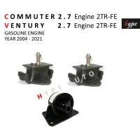 ราคา SET ยางแท่นเครื่อง ยางแท่นเกียร์ สำหรับ รถตู้ คอมมิวเตอร์ COMMUTER 2 7 เบนซิน TRH223 เวนจูรี่ VENTURY 2 7 เบนซิน ปี 2004 2021 3 ชิ้น (1411216490)