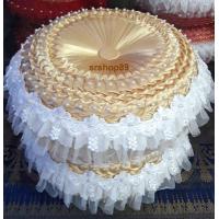 ราคา หมอนฟักทองแต่งงาน หมอนพิธีหมั้น หมอนรับไหว้ 12 นิ้ว ได้2ใบ (20772289993)