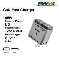 ราคา MeeGoo หัวชาร์จเร็ว GaN 65W Fast Charger Adapter หัวชาร์จ PD รองรับชาร์จเร็ว ช่องเสียบ 2 Type c และ 1 USB ที่ชาร์จโทรศัพท์ (23584192546)