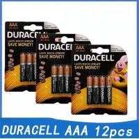 ราคา 12 เซลล์ แบตเตอรี่อัลคาไลน์ DURACELL AAA AA LR6 LR03 Bateri 1 5v (23205807522)