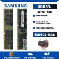 ราคา Samsung RECC DDR3 DDR3L RAM 16GB 8GB 4GB 1333 1600 1866MHz หน่วยความจำที่ไม่ได้ลงทะเบียน1 35V 1 5V สำหรับเซิร์ฟเวอร์เพียง PC3 12800R 240Pin REG ECC RAM ไม่ทำงานบนเดสก์ท็อปและแล็ปท็อป ใช้งานได้บนเซิร์ฟ