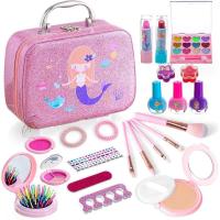 ราคา tecmallชุดเครื่องสำอางค์เด็ก ของเล่นแต่งหน้าเด็ก ชุดแต่งหน้าเด็ก ที่แต่งหน้าเด็ก ลายนางเงือก จัดส่งที่รวดเร็ว COD ดิสนีย์โฟรเซ่น ชุดแต่งหน้าเด็กเครื่องแต่งหน้าเด็กชุดแต่งหน้าสำหรับเด็กผู้หญิง ชุดทดสอบ