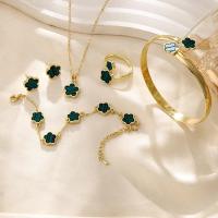 ราคา Halloween Womens Easy Oil Drops Lucky Flower Necklace 5 Piece Set Five Leaf Clover Set Jewelry Jewelry Earrings Accessories Dropshipping Accessorieschristmas (24349367320)