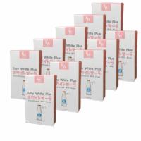 ราคา แพ็ค10ก้อน Easy White Plus อีซี่ ไวท์ พลัส สบู่กลูต้าน้ำนม 85กรัม (4504650976)