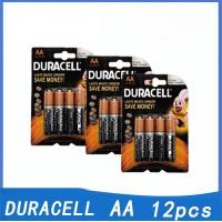 ราคา 12 เซลล์ แบตเตอรี่อัลคาไลน์ DURACELL AAA AA LR6 LR03 Bateri 1 5v (23205807521)