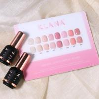 ราคา สีเจลโทนนู้ดชมพู KLANA 8 สี แถมชาร์ตสี สีทาเล็บเจลยกเซตโทนนู้ด ชมพู (24146344828)