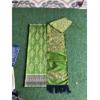 ราคา ครบชุด 2ชิ้น สไบแพรวา ผ้าถุงกาบบัว เซ็ทสไบ ผ้าถุง เนื้อผ้าไหม ทอเครื่อง ได้ 2ผืน (23749742809)