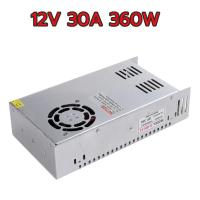 ราคา ร้านไทย จัดส่งฟรี power supply สวิตซ์ชิ่ง24v หม้อแปลงไฟ 220v to 24v 20A 500W 220v to 12v 33A 400W Switching Power Supply 12V 30A 360W แบบรังผึ้ง (24477611803)
