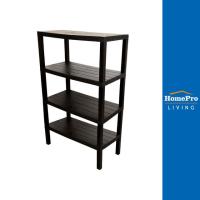 ราคา HomePro ชั้นวางของ 4 ชั้น 30x60x100 cm สีน้ำตาล แบรนด์ STACKO (17424506418)