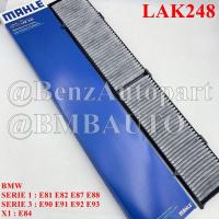 ราคา BMW ไส้กรองแอร์คาร์บอน SERIE1 E81 E82 E87 E88 SERIE3 E90 E91 E92 E93 X E84 เบอร์ 64 31 9 313 519 ยี่ห้อ MAHLE LAK248 CUK8430CU8430 (17877222340)