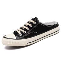 ราคา รองเท้าลำลองบุรุษรองเท้าผ้าใบเปิดส้นสวมใส่สบายรองเท้าส้นเตี้ยสไตล์เกาหลีสำหรับผู้ชาย041203 (21088269993)