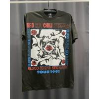 ราคา เสื้อวง Red Hot Chili Peppers สีดำ สไตล์วินเทจ สกรีนหน้าหลัง เสื้อวงดนตรีต่างประเทศ (22602742126)