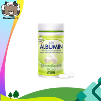ราคา Egg Albumin อัลบูมิน โปรตีน ไข่ขาวชนิดเม็ด 1 ขวด 90 เม็ด (21033846254)
