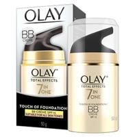 ราคา OLAY Total Effects 7 In One Touch of Foundation BB Creme SPF15 โอเลย์ โททัล เอฟเฟ็คส์ 7อิน1 เดย์ครีม (340978161)