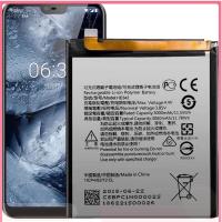 ราคา แบตเตอรี่ แท้ Nokia HE342 แบตเตอรี่สำหรับ Nokia X6 2018 5 1 6 1 Plus 1043 แบตเตอรี่ 3000mAh (15260043223)