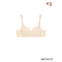 ราคา Sabina เสื้อชั้นใน Invisible Wire ไม่มีโครง รุ่น Modern V รหัส SBI1401 (24252442669)