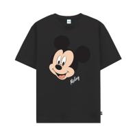 ราคา Disney Mickey Mouse family Flock Print T Shirt เสื้อยืดมิกกี้เมาส์ครอบครัว พิมพ์กำมะหยี่ สินค้าลิขสิทธ์แท้100 characters studio (19648180302)