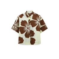 ราคา AIIZ เอ ทู แซด AIIZ เสื้อเชิ้ตผู้หญิงแขนสั้นพิมพ์ลาย (24187464001)