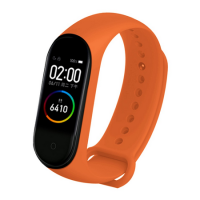 ราคา Daujai happy นาฬิกาวัดชีพจร สีส้ม ความดัน ระดับออกซิเจนในเลือดนับก้าว Smartband M4 Fitness Tracker นาฬิกาวัดหัวใจ นาฬิกา วัด ชีพจร นาฬิกาm4 M4 Smart Watch Band นาฬิกาเด็ก นาฬิกาผู้ใหญ่ นาฬิกาข้อ นาฬิก